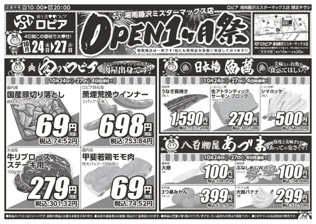 ロピア 湘南藤沢 ミスターマックス店のチラシ