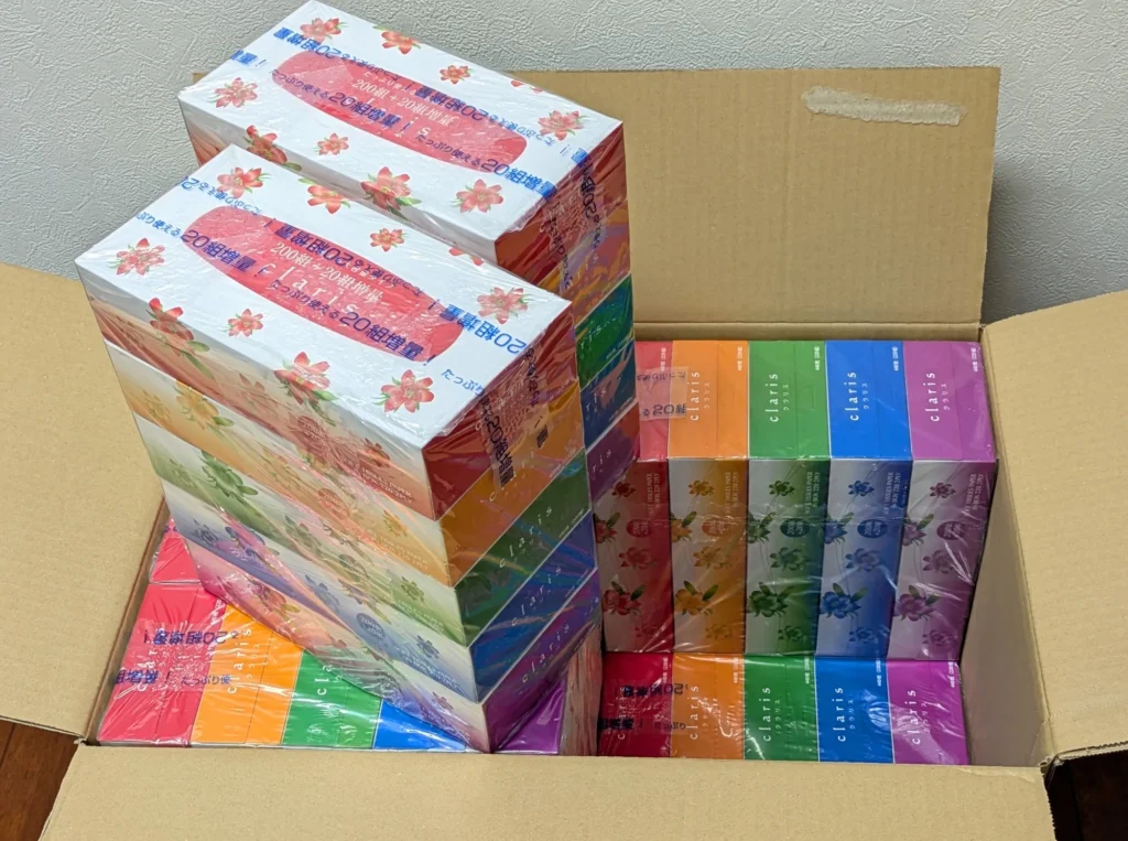 小山市 ティッシュペーパー