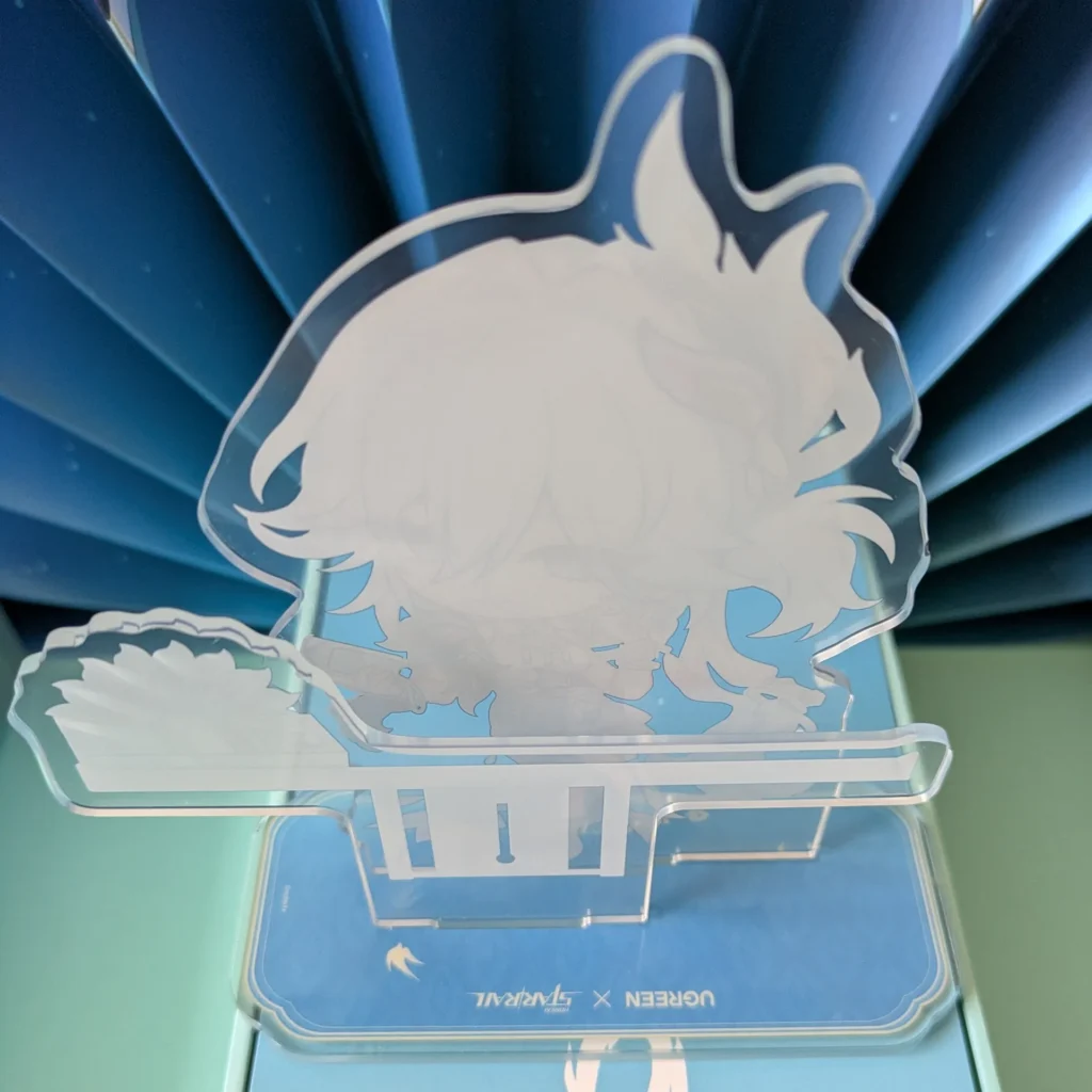 UGREEN×崩壊スターレイルの爻光アクリルスタンド背面